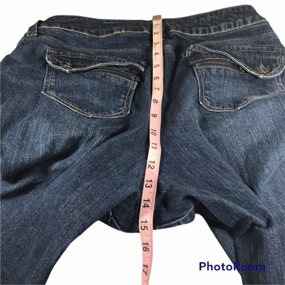 Apt 9 Women's Cuffed Capris Jeans Size 16 Preowned - Picture 11 of 12